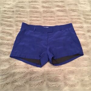 Amanda Uprichard Blue City Shorts Sz XS S